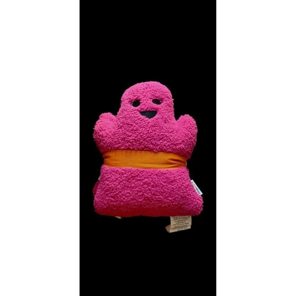 BNWT Novogratz 2 Pink Ghost Pillows One Boy & One TikTok Viral Halloween